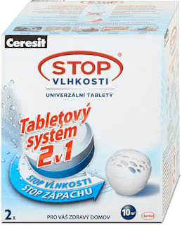 Náhradné tablety Stop vlhkosti 2v1 Ceresit