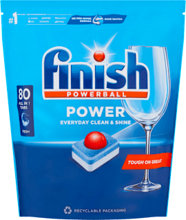 Kapsule za strojno pomivanje posode Power All in 1 Finish