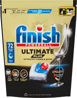 Kapsuly do umývačky riadu Ultimate Plus Intensive Clean & Shine Finish