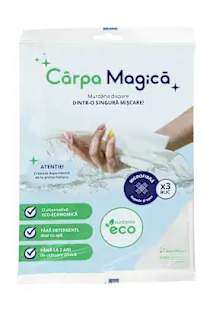 Set lavetă universală pentru curățare Carpa Magica