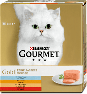 Nassfutter Katze Gold Feine Pastete  Purina Gourmet
