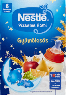 Tejpép Pizsama Hami, gyümölcsös, 6 hónapos kortól  Nestlé