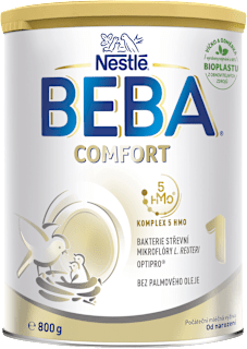 počáteční mléčná kojenecká výživa 1 Comfort 5HMO 0m BEBA