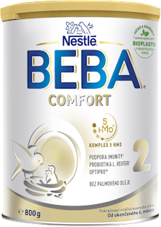 pokračovací mléčná kojenecká výživa 2 Comfort 5HMO 6m BEBA