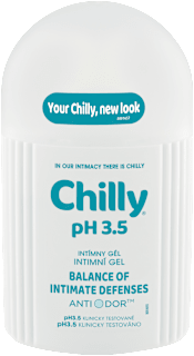 gel na intimní hygienu pH 3,5 Chilly