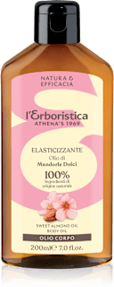 Olio corpo elasticizzante con olio di mandorle dolci L'ERBORISTICA