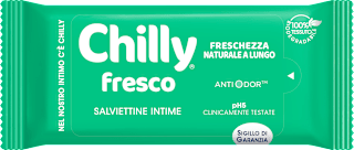 Salviettine intime fresco Chilly