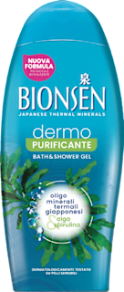 Bagnoschiuma dermo purificante Bionsen