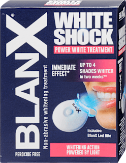 White shock fogfehérítő készlet Blanx