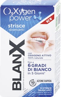 Bieliace pásiky O3X Oxygen Power (5 párov) Blanx