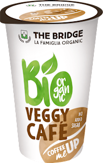 Bevanda biologica di riso con mandorla e caffè The Bridge