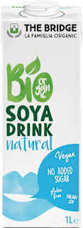 Bevanda biologica di soia naturale The Bridge