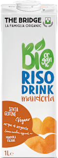 Bevanda biologica a base di riso con mandorla The Bridge