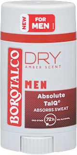 Pánsky tuhý dezodorant Dry Men Absolute TalQ Amber Borotalco