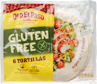 Gluténmentes tortilla lepény OLD EL PASO