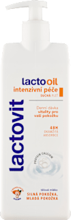 Telové mlieko Lactooil intenzívna starostlivosť Lactovit