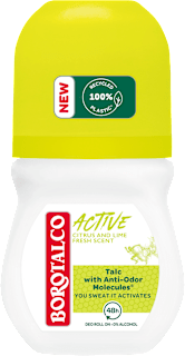 Guľôčkový antiperspirant Active Citrus & Lime fresh Borotalco