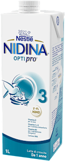 Latte di crescita liquido 3 Nestlé Nidina