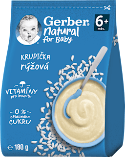 Ryžová krupička Gerber Natural