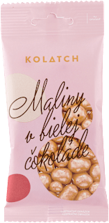 Bio Dražé Maliny v bielej čokoláde KOLATCH