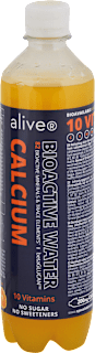 Pramenitá voda s betaglukánom a 10 vitamínmi Calcium pomaranč BIOACTIVE WATER