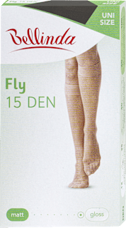 Térdfix, Fly, 15 DEN; fekete, egy méret Bellinda