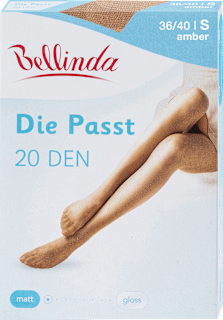 Harisnyanadrág Die Passt, 20 DEN; amber, S Bellinda