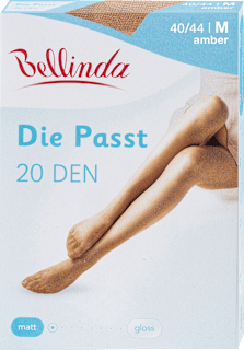Harisnyanadrág Die Passt, 20 DEN; amber, M Bellinda