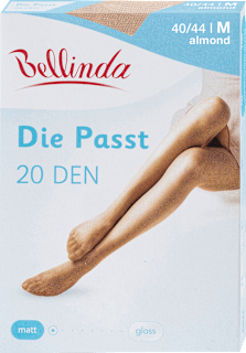 Harisnyanadrág Die Passt, 20 DEN; almond, M Bellinda