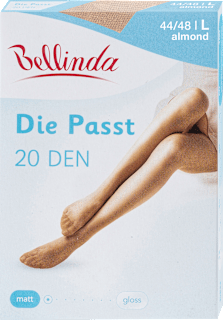 Harisnyanadrág Die Passt, 20 DEN; almond, L Bellinda