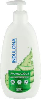 Upokojujúce telové mlieko Aloe vera Indulona