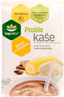 Probio ryžová kaša banán s čokoládou topnatur