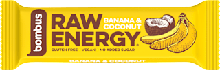 Raw Energy Banana & Coconut bombus