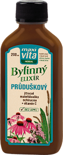 Herbal Bylinný elixír Průduškový maxi vita