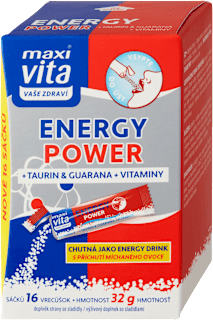 Energy Power + taurin & guarana + vitaminy maxi vita