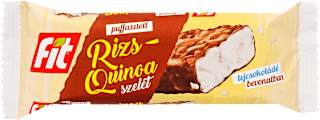 Puffasztott rizs-quinoa szelet fit