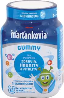Vitamíny Marťankovia Gummy s echinaceou Marťankovia
