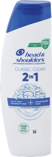Šampón proti lupinám Classic Clean 2v1 head&shoulders