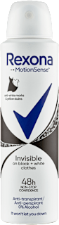 antiperspirant sprej Invisible Black + White Rexona