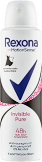antiperspirant sprej Invisible Pure 48h Rexona