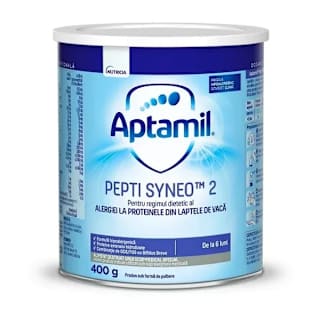 Lapte praf de continuare, 6-12 luni Aptamil
