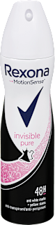 Antiperspirant v spreji Invisible Pure 48h Rexona