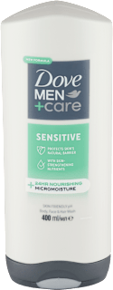 Sensitive sprchový gel 3 v 1 Dove Men+Care