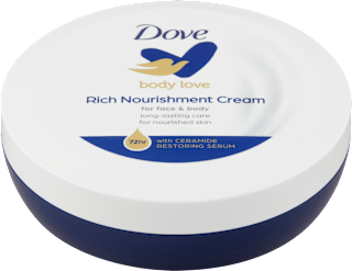 Telový krém body love Rich Nourishment Dove