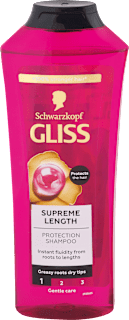 Ochranný šampón na vlasy Supreme Length Schwarzkopf GLISS