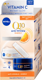 Q10 Energy denní a noční krém proti vráskám 2x50ml NIVEA
