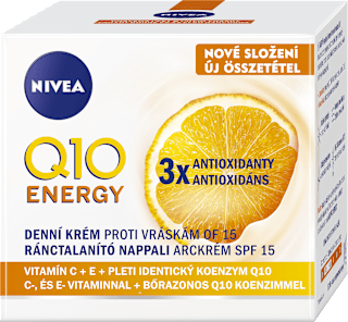 Denný pleťový krém proti vráskam Q10 Energy OF 15 NIVEA