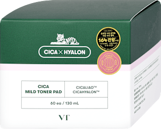 tonizační pleťové tampony Cica VT COSMETICS