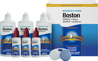Kontaktlinsen-Pflegemittel Boston Advance Cleaner (3x30ml) & Conditioner (3x120ml) BAUSCH+LOMB