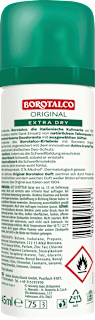 Antitranspirant Deospray Original, Reisegröße Borotalco